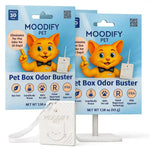MoodifyPet Multi Cat Litter Odor Eliminator 6 pack for Homes with Multiple Cats