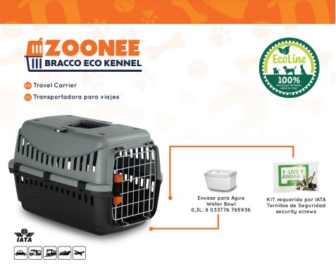 Zoonee Bracco Eco Kennel, Travel carrier
