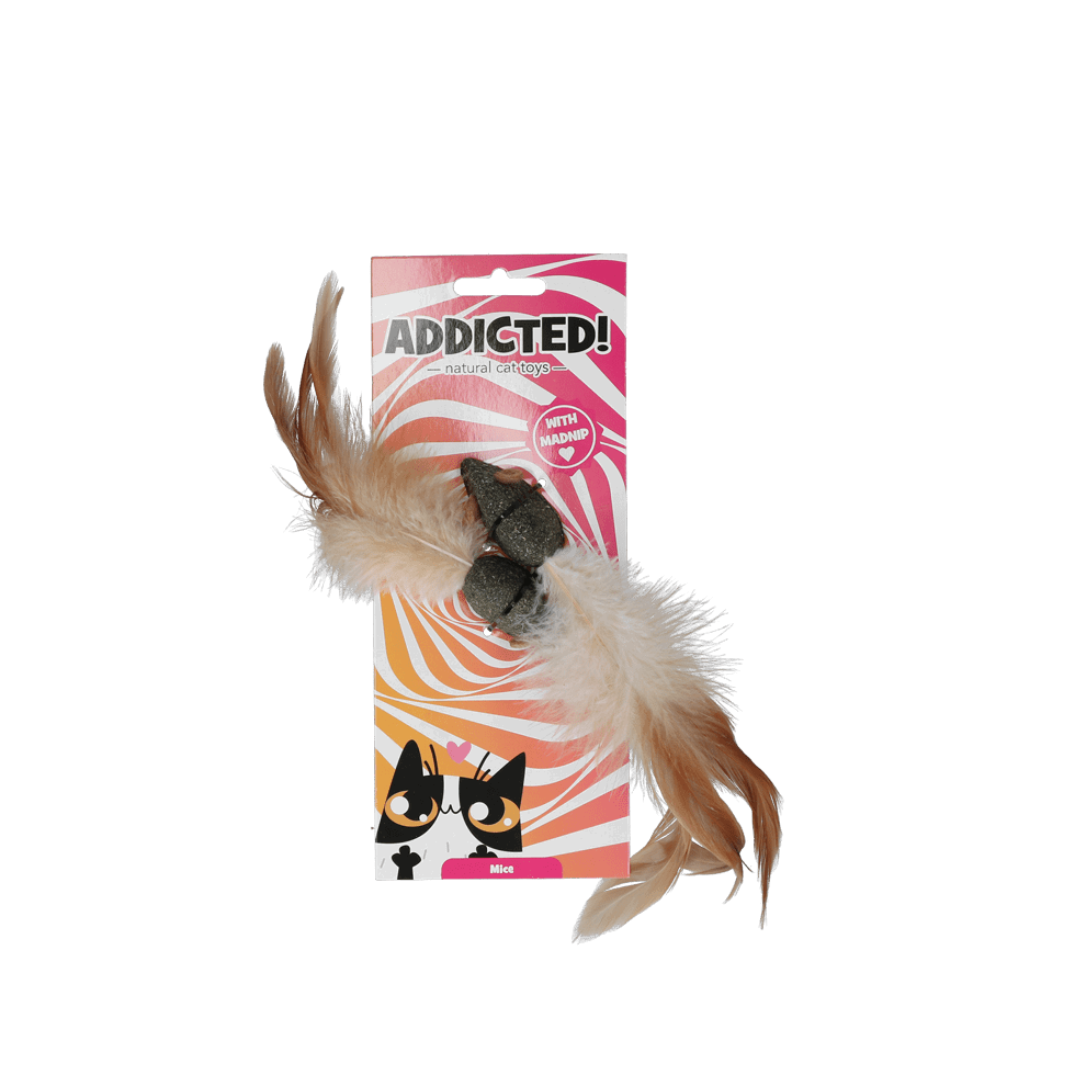 Addicted Mice with Feathers