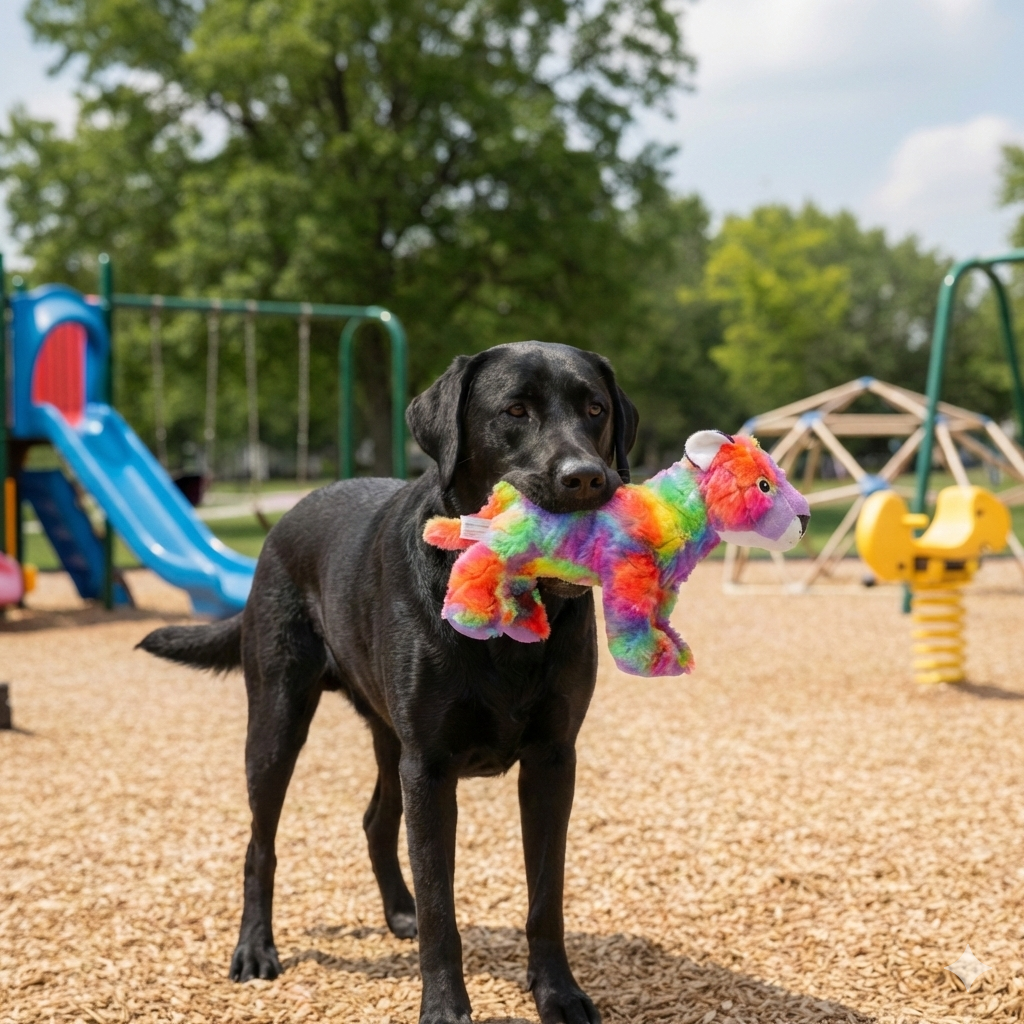 Leopard Plush Dog Toy | Triple-stitched, Recycled Materials