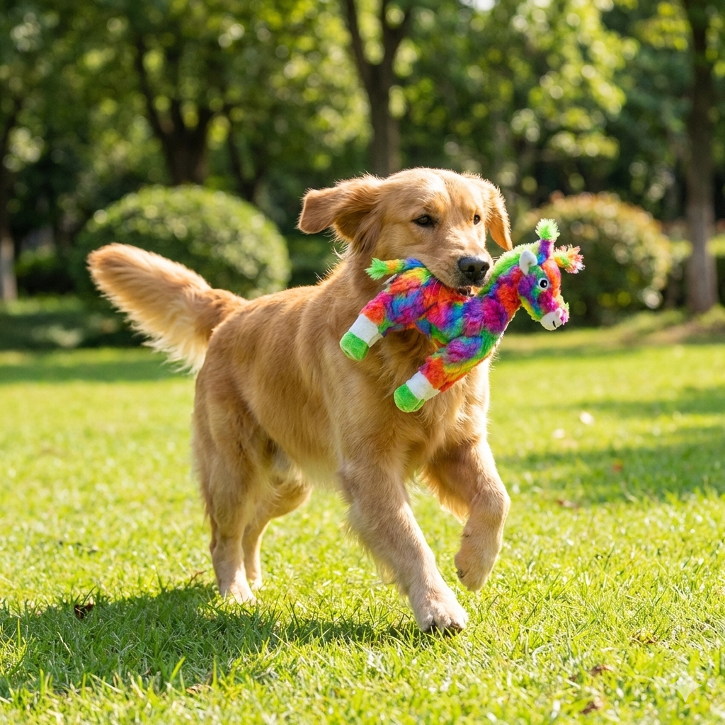 Dog Plush Toy - Giraffe | Durable, Extra Durable, Triple-Stitched Design