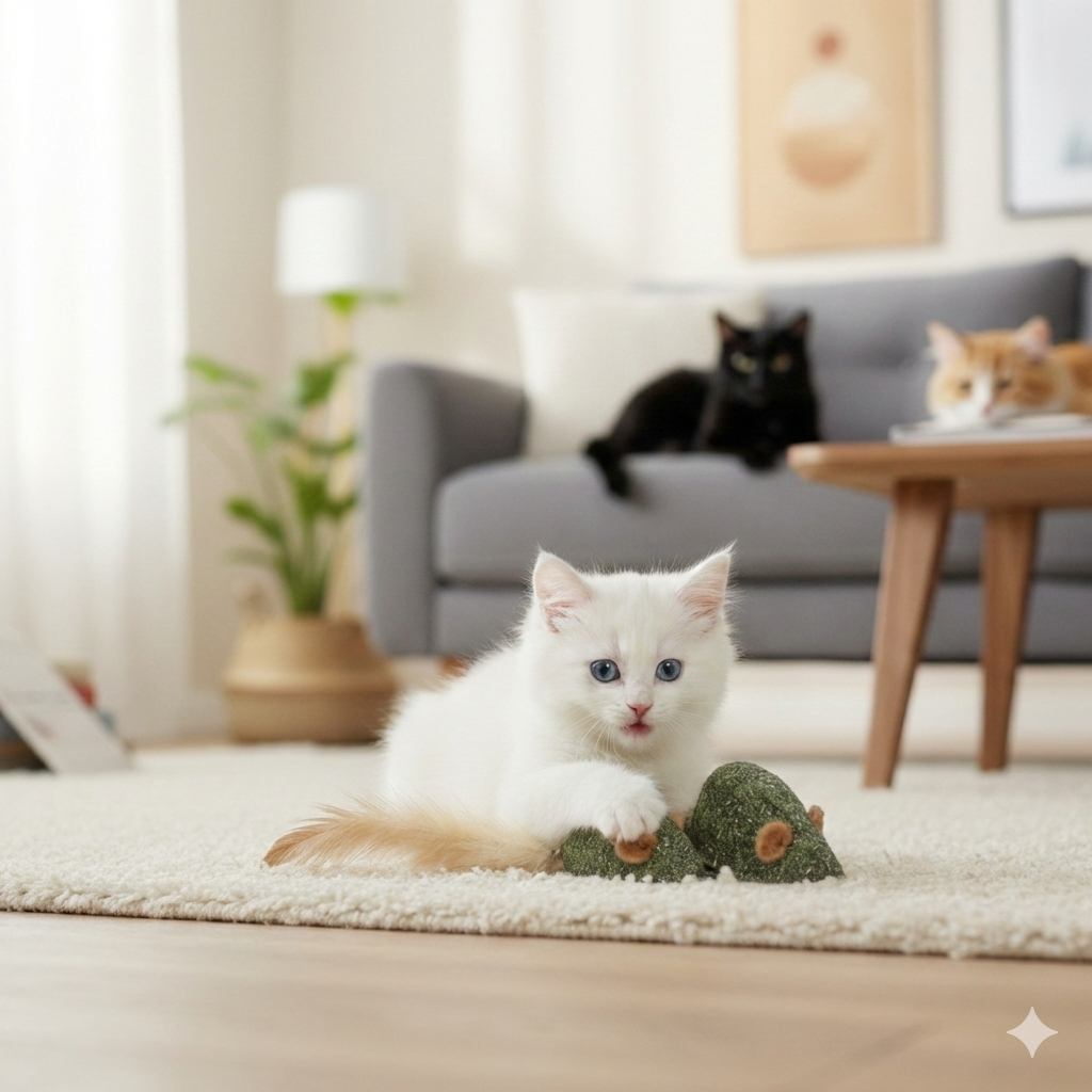 Interactive Natural Toy for Cats & Kittens