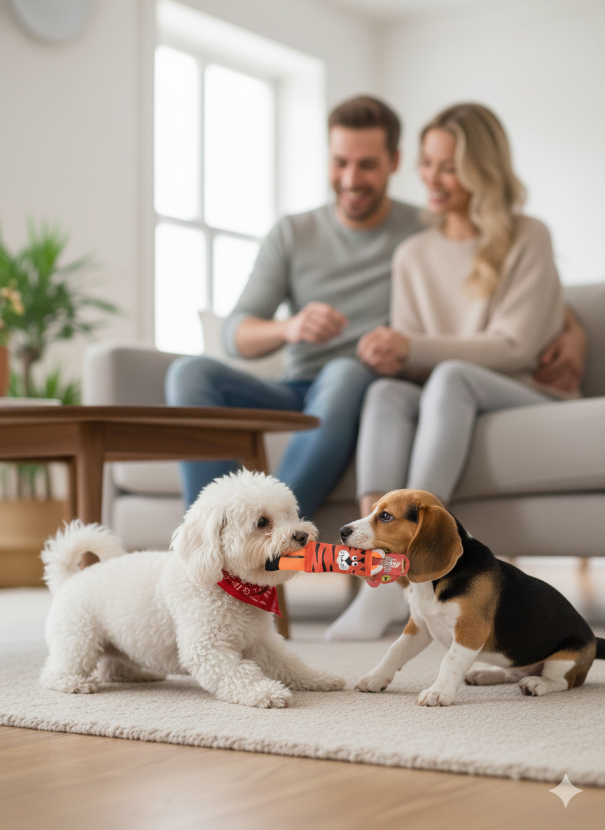 Dog Toy _ Bengal Tiger Theme, Super Heavy Built