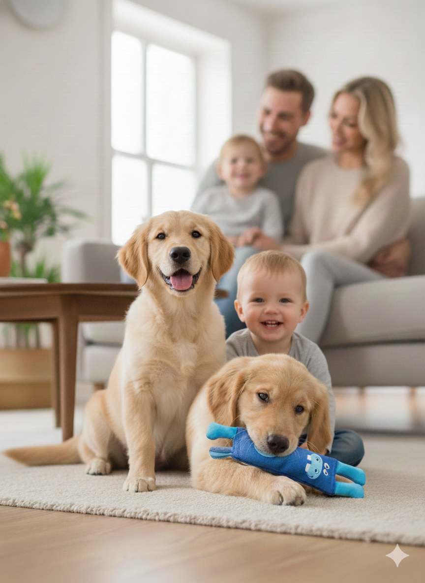 Durable Plush Dog Toy with Soft Squeaker