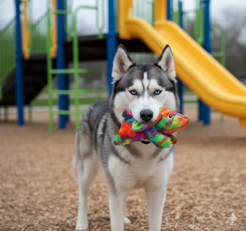 Dog Toy Bunny Shape for Tough Chewers