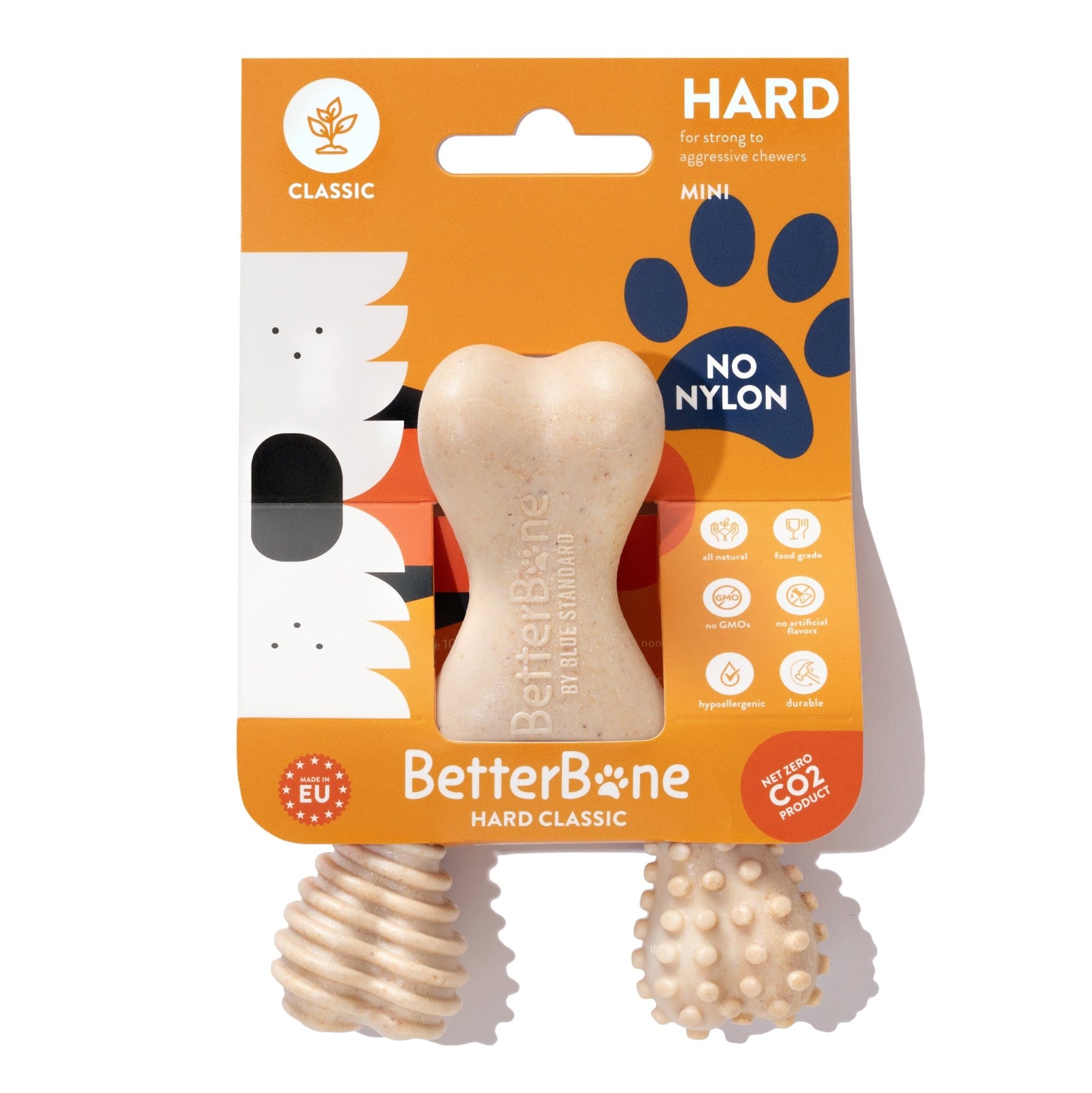 BetterBone Hard Density - Tough, SUPER Durable All - Natural, Dog Chews - For Aggressive Chewers. - zooneepet.com