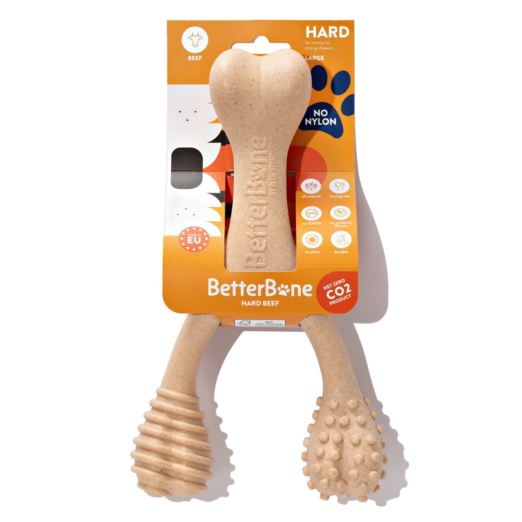 BetterBone Hard Density - Tough, SUPER Durable All - Natural, Dog Chews - For Aggressive Chewers. - zooneepet.com