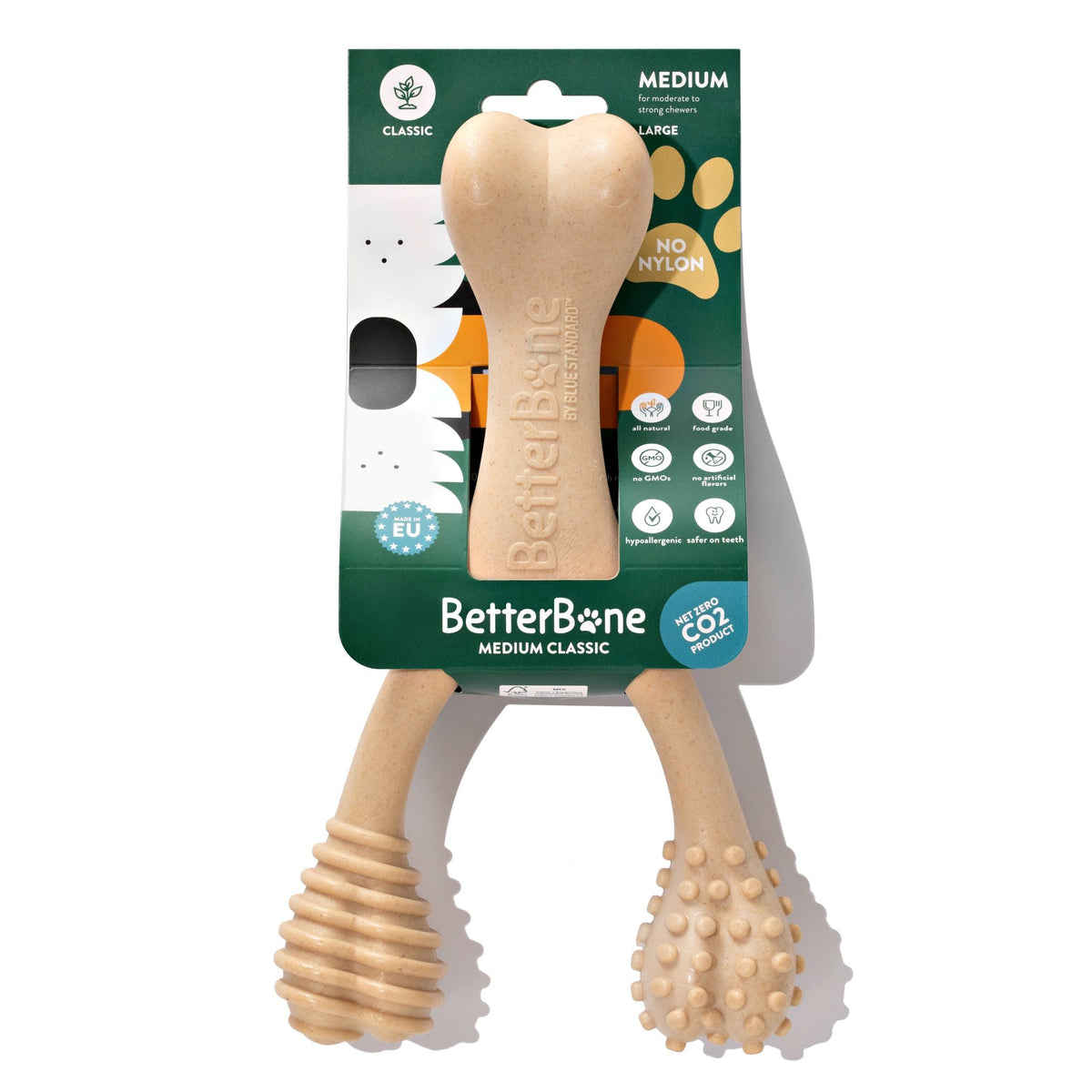 BetterBone Medium Density - Perfect for medium to strong chewers! Natural, healthier, safer. - zooneepet.com