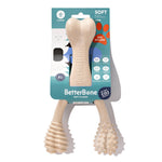 BetterBone SOFT Density - All - Natural, Perfect for teething Puppies, Older dogs, LIGHT chewers - zooneepet.com