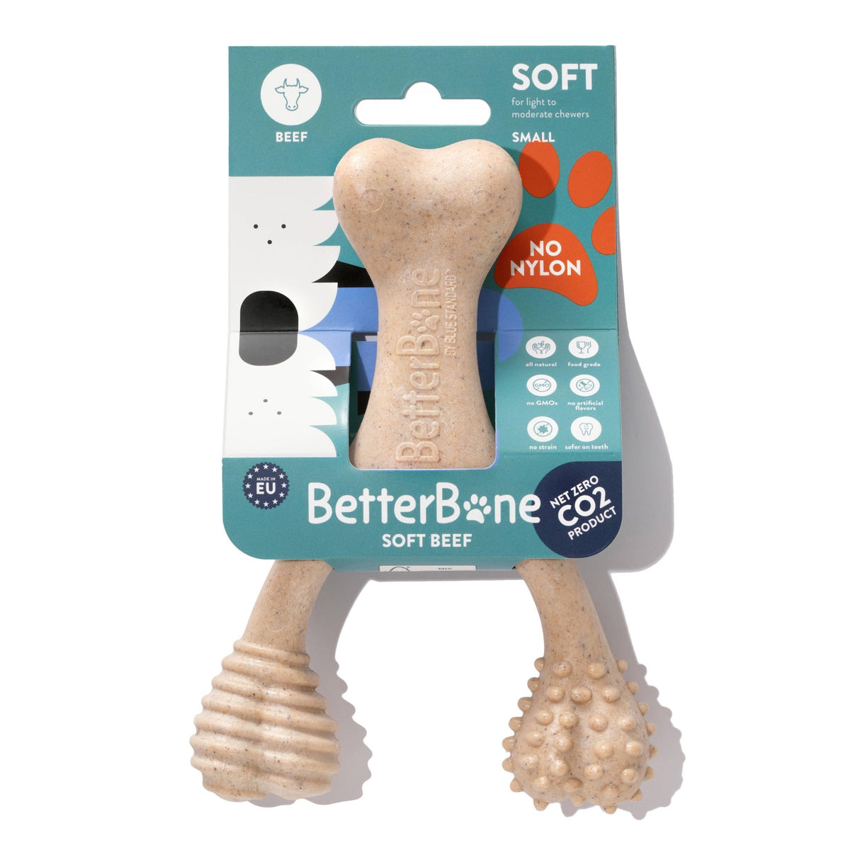 BetterBone SOFT Density - All - Natural, Perfect for teething Puppies, Older dogs, LIGHT chewers - zooneepet.com