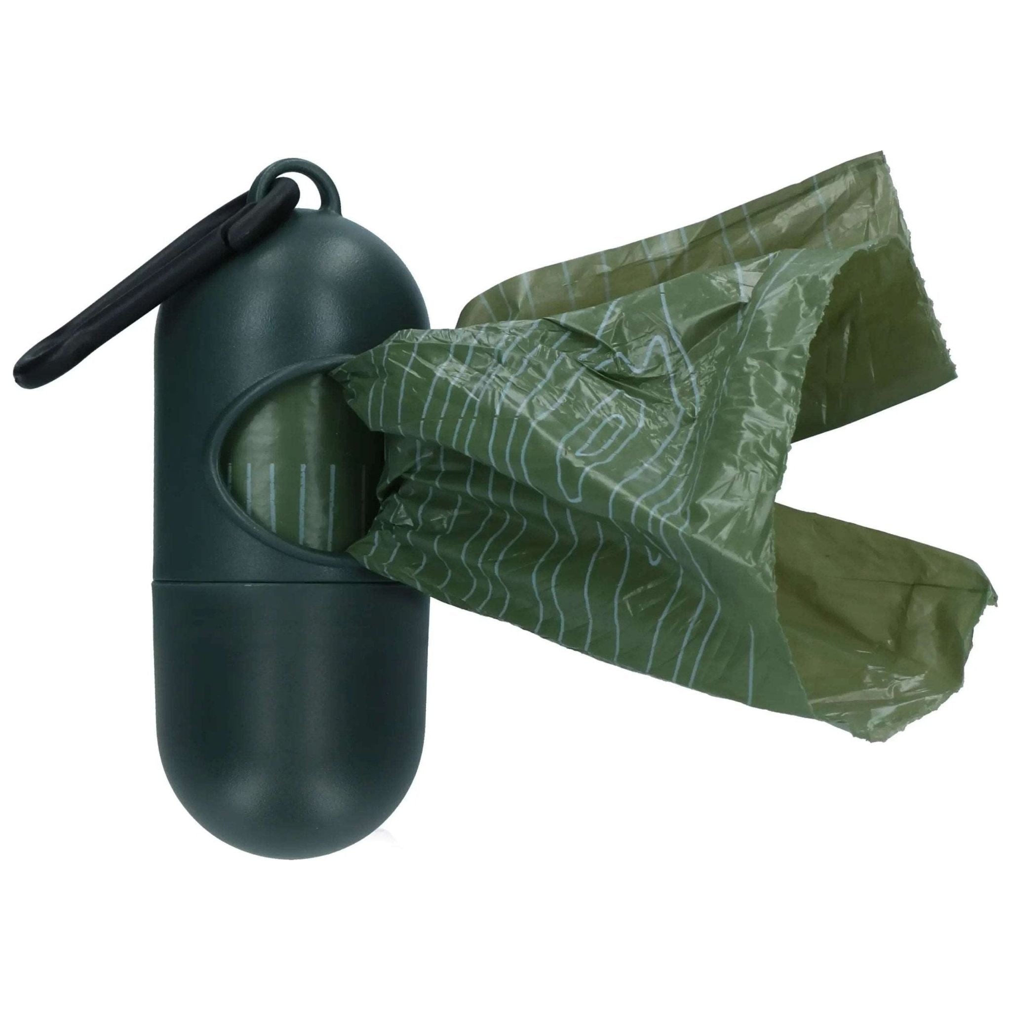 PoopyGo Lavender Poop Bag Dispenser + 15 Bags | Eco Dog Walk